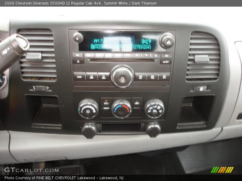 Summit White / Dark Titanium 2009 Chevrolet Silverado 3500HD LS Regular Cab 4x4