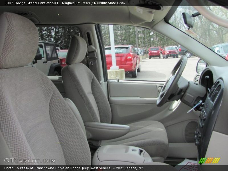 Magnesium Pearl / Medium Slate Gray 2007 Dodge Grand Caravan SXT