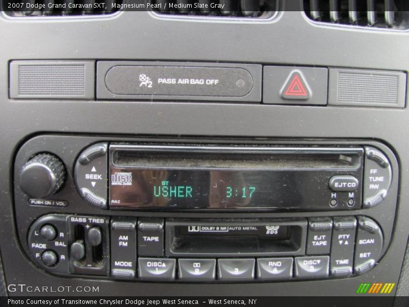 Magnesium Pearl / Medium Slate Gray 2007 Dodge Grand Caravan SXT