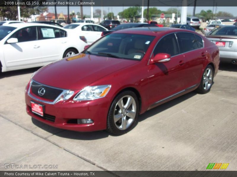 Front 3/4 View of 2008 GS 350