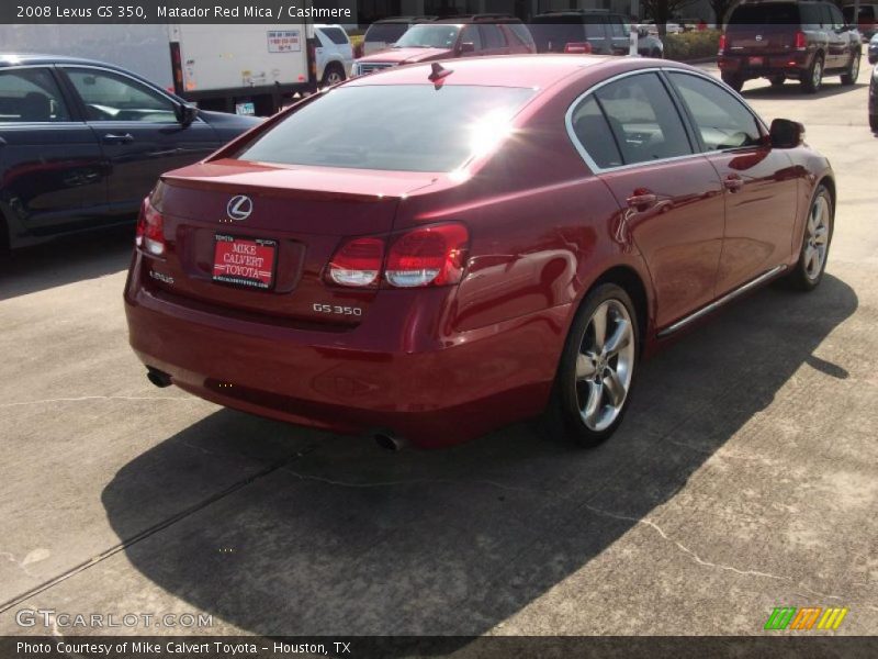  2008 GS 350 Matador Red Mica