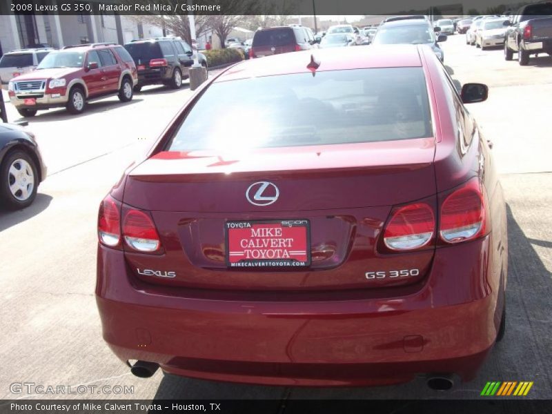  2008 GS 350 Matador Red Mica