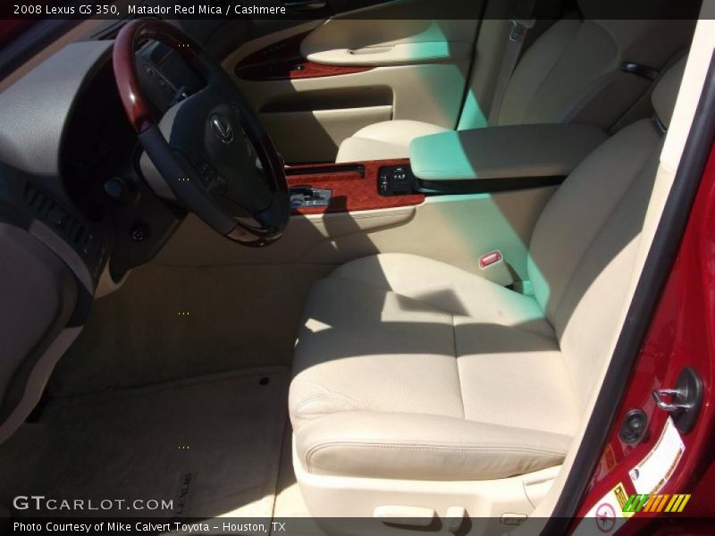Matador Red Mica / Cashmere 2008 Lexus GS 350