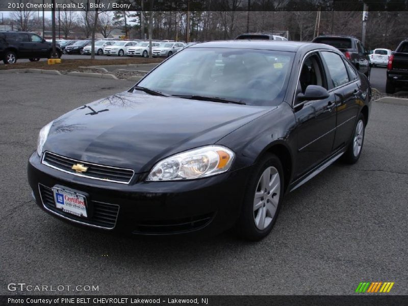 Black / Ebony 2010 Chevrolet Impala LS
