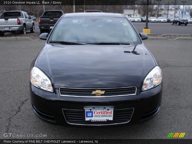 Black / Ebony 2010 Chevrolet Impala LS