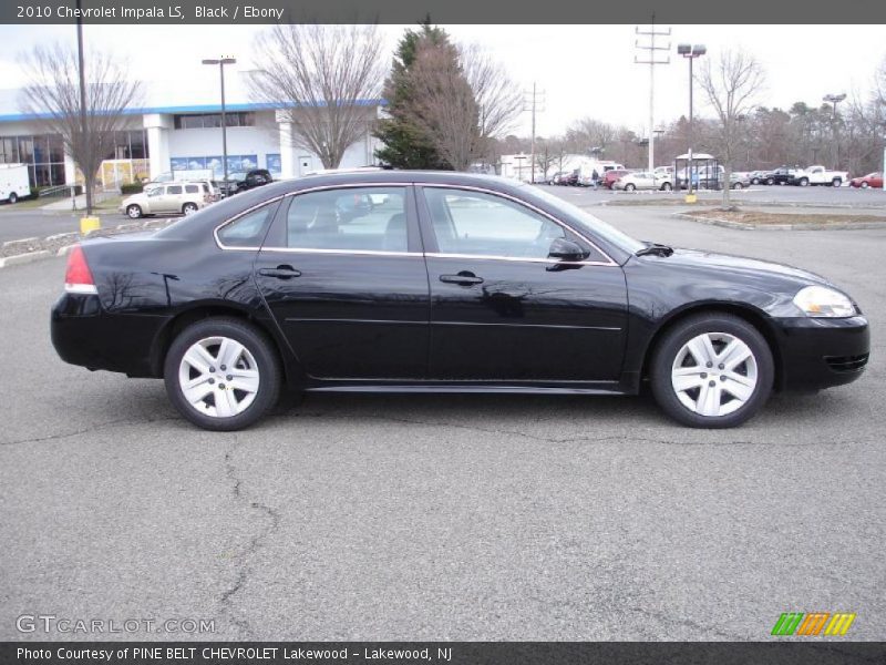 Black / Ebony 2010 Chevrolet Impala LS