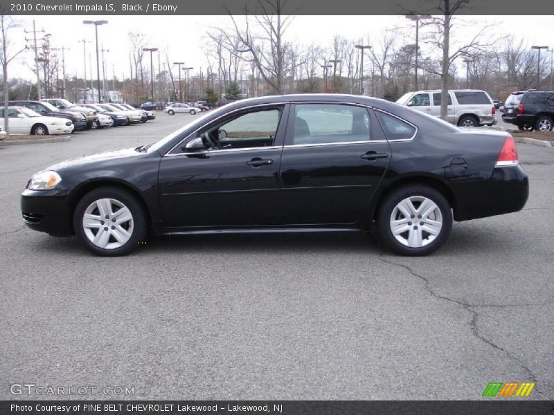 Black / Ebony 2010 Chevrolet Impala LS