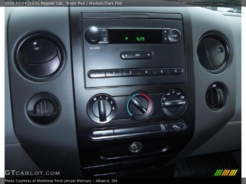 Bright Red / Medium/Dark Flint 2008 Ford F150 XL Regular Cab