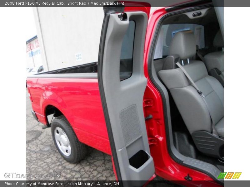 Bright Red / Medium/Dark Flint 2008 Ford F150 XL Regular Cab