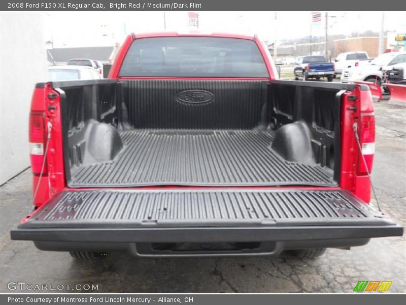 Bright Red / Medium/Dark Flint 2008 Ford F150 XL Regular Cab