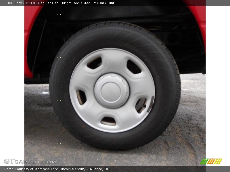 Bright Red / Medium/Dark Flint 2008 Ford F150 XL Regular Cab