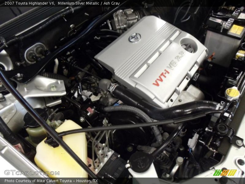  2007 Highlander V6 Engine - 3.3 Liter DOHC 24-Valve VVT-i V6