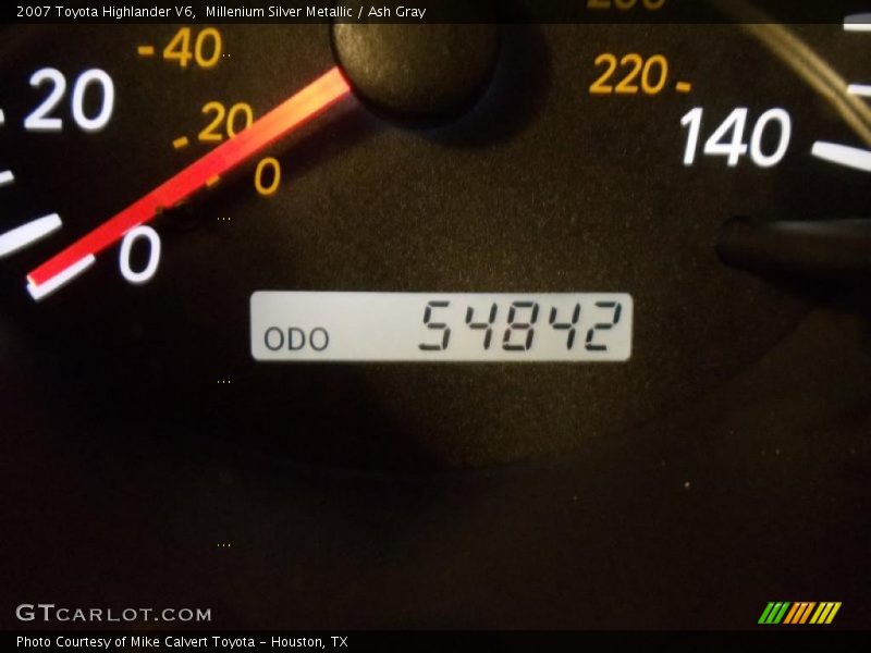 Millenium Silver Metallic / Ash Gray 2007 Toyota Highlander V6