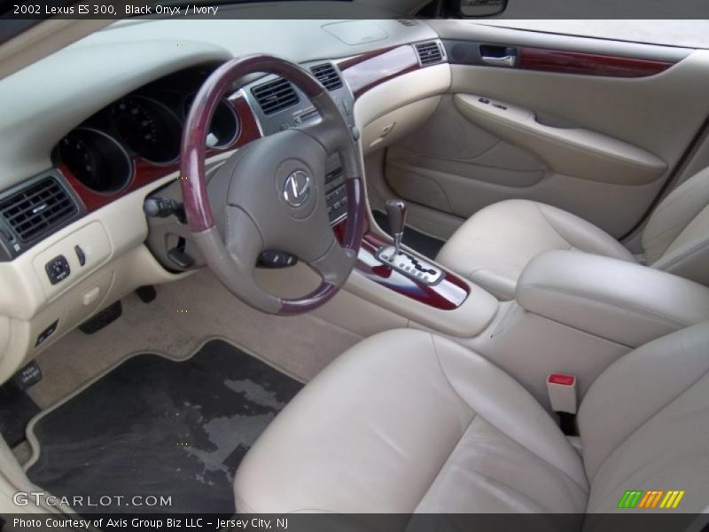 Black Onyx / Ivory 2002 Lexus ES 300