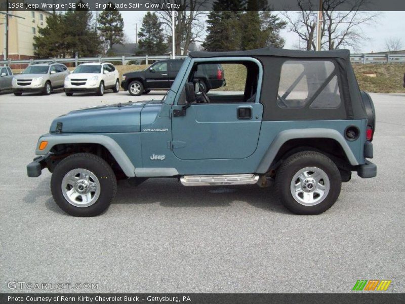  1998 Wrangler SE 4x4 Bright Jade Satin Glow