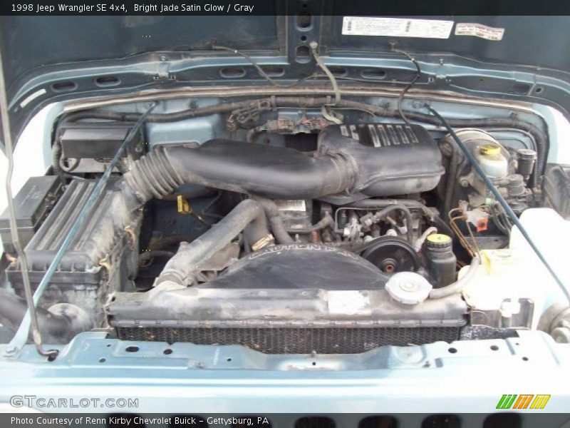  1998 Wrangler SE 4x4 Engine - 2.5L Inline 4 Cylinder