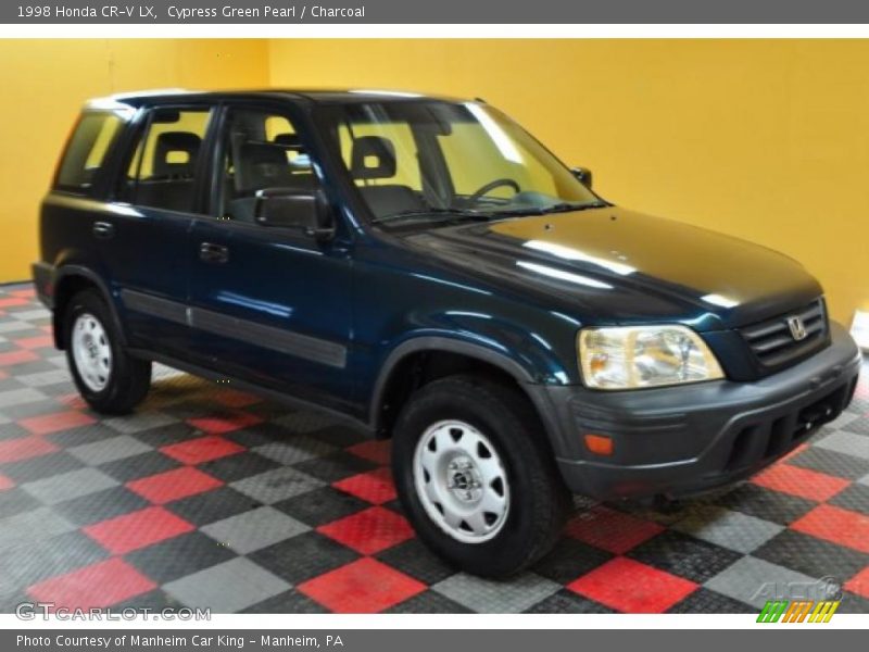 Cypress Green Pearl / Charcoal 1998 Honda CR-V LX