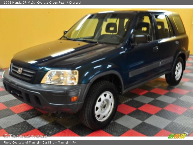 Cypress Green Pearl / Charcoal 1998 Honda CR-V LX