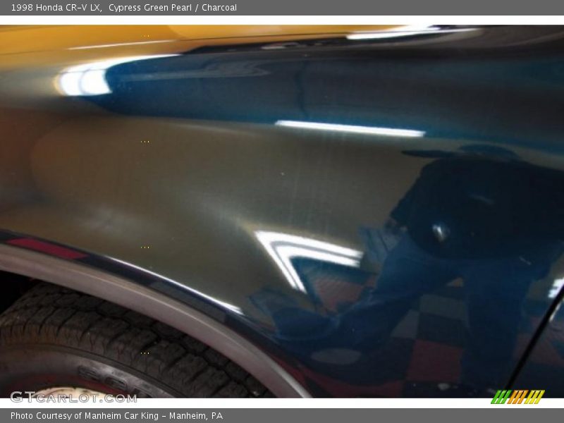Cypress Green Pearl / Charcoal 1998 Honda CR-V LX