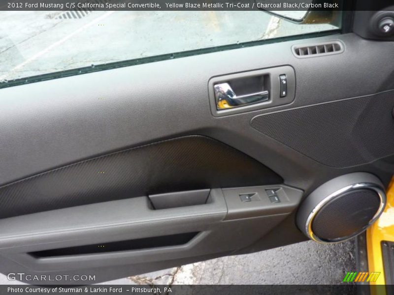 Door Panel of 2012 Mustang C/S California Special Convertible