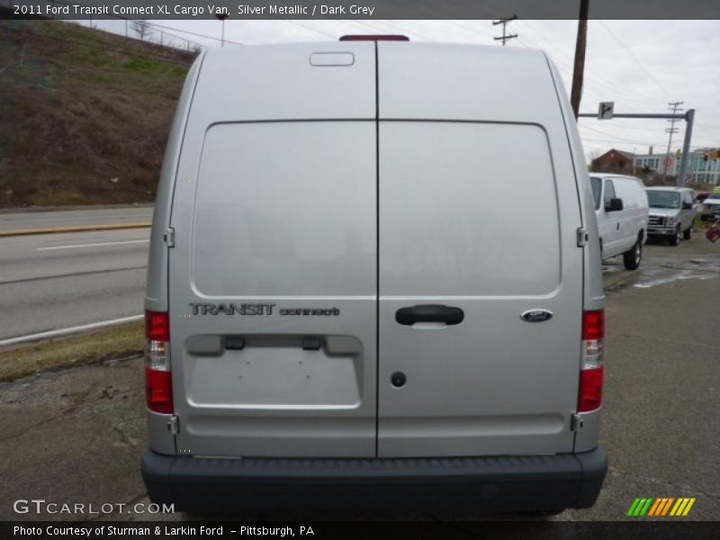  2011 Transit Connect XL Cargo Van Silver Metallic