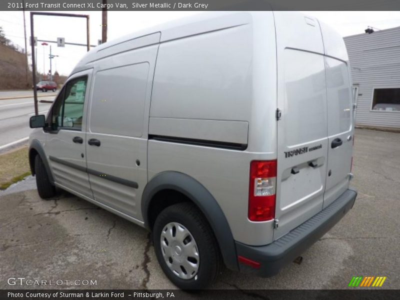  2011 Transit Connect XL Cargo Van Silver Metallic
