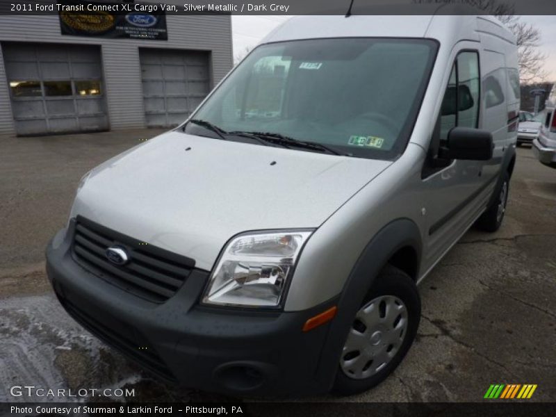 Silver Metallic / Dark Grey 2011 Ford Transit Connect XL Cargo Van