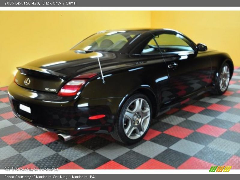 Black Onyx / Camel 2006 Lexus SC 430