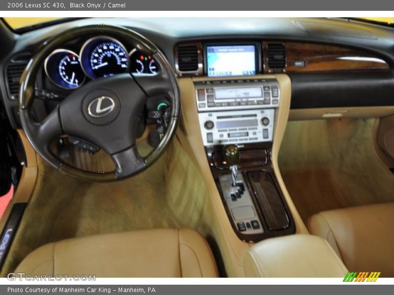 Dashboard of 2006 SC 430