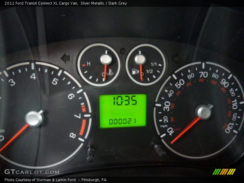  2011 Transit Connect XL Cargo Van XL Cargo Van Gauges