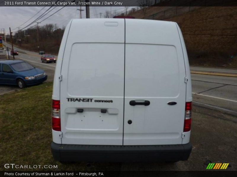 Frozen White / Dark Grey 2011 Ford Transit Connect XL Cargo Van