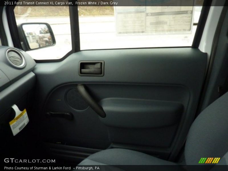 Frozen White / Dark Grey 2011 Ford Transit Connect XL Cargo Van