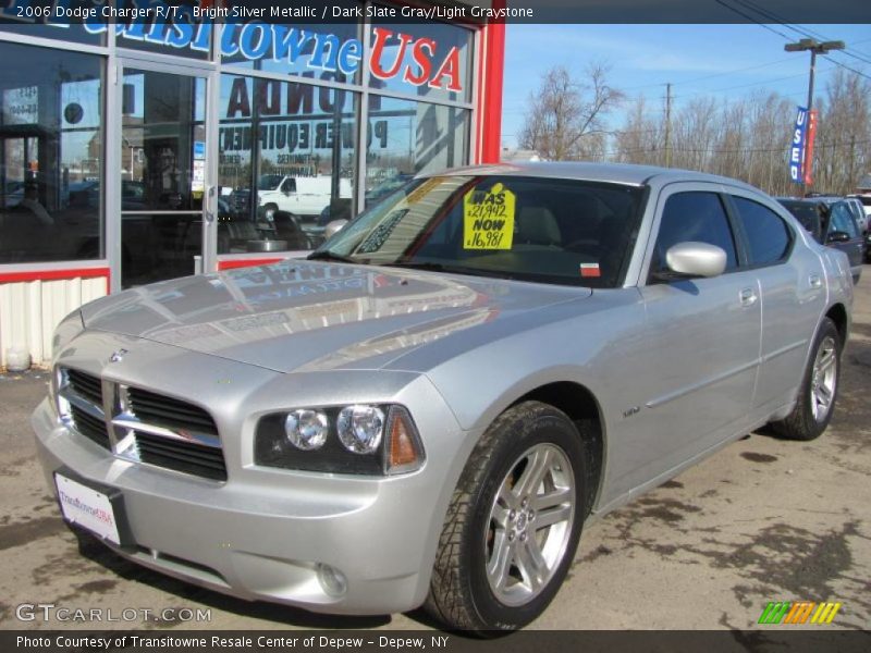 Bright Silver Metallic / Dark Slate Gray/Light Graystone 2006 Dodge Charger R/T