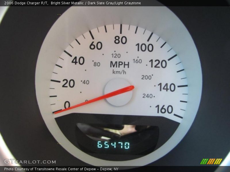 Bright Silver Metallic / Dark Slate Gray/Light Graystone 2006 Dodge Charger R/T