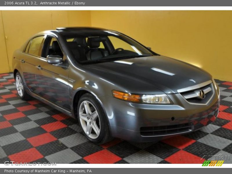 Anthracite Metallic / Ebony 2006 Acura TL 3.2