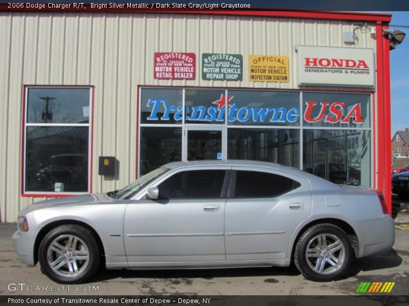 Bright Silver Metallic / Dark Slate Gray/Light Graystone 2006 Dodge Charger R/T