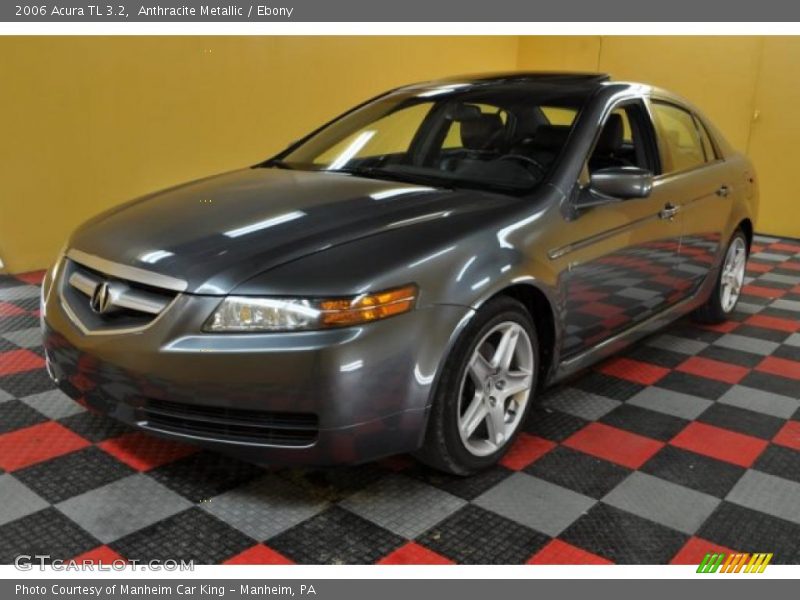 Anthracite Metallic / Ebony 2006 Acura TL 3.2