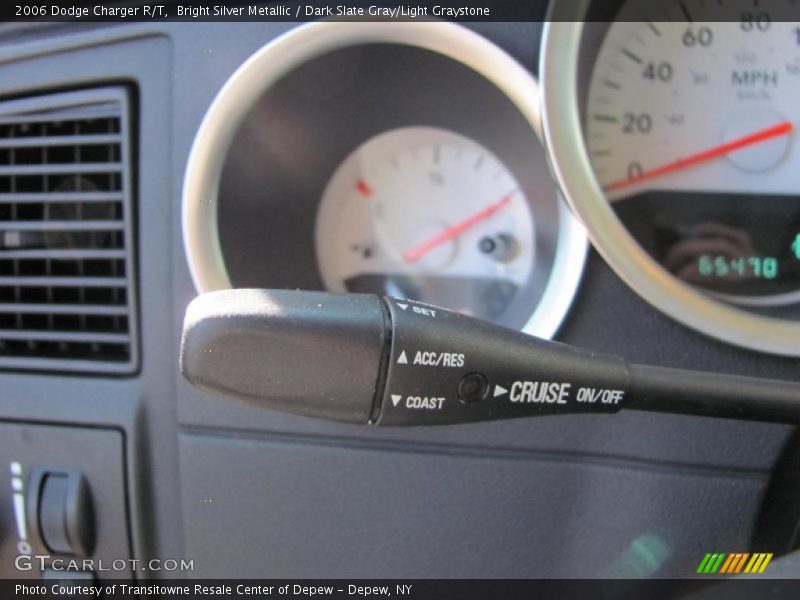 Bright Silver Metallic / Dark Slate Gray/Light Graystone 2006 Dodge Charger R/T