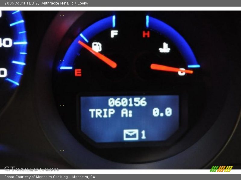 Anthracite Metallic / Ebony 2006 Acura TL 3.2