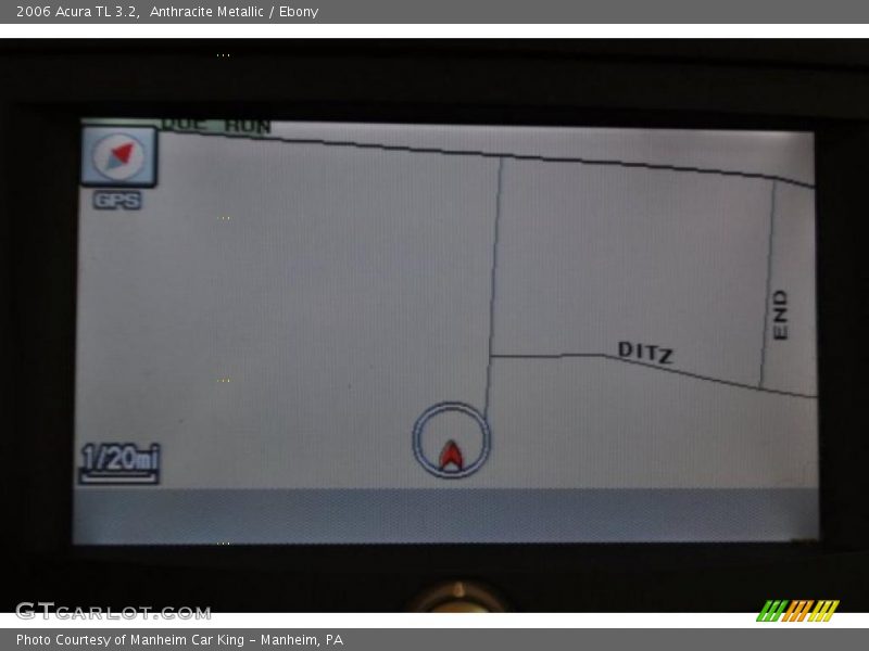 Anthracite Metallic / Ebony 2006 Acura TL 3.2