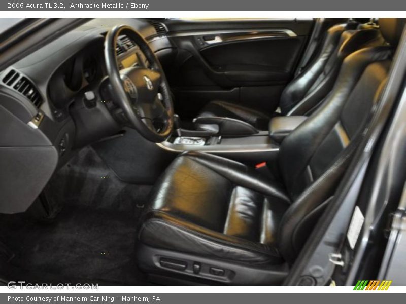 Anthracite Metallic / Ebony 2006 Acura TL 3.2