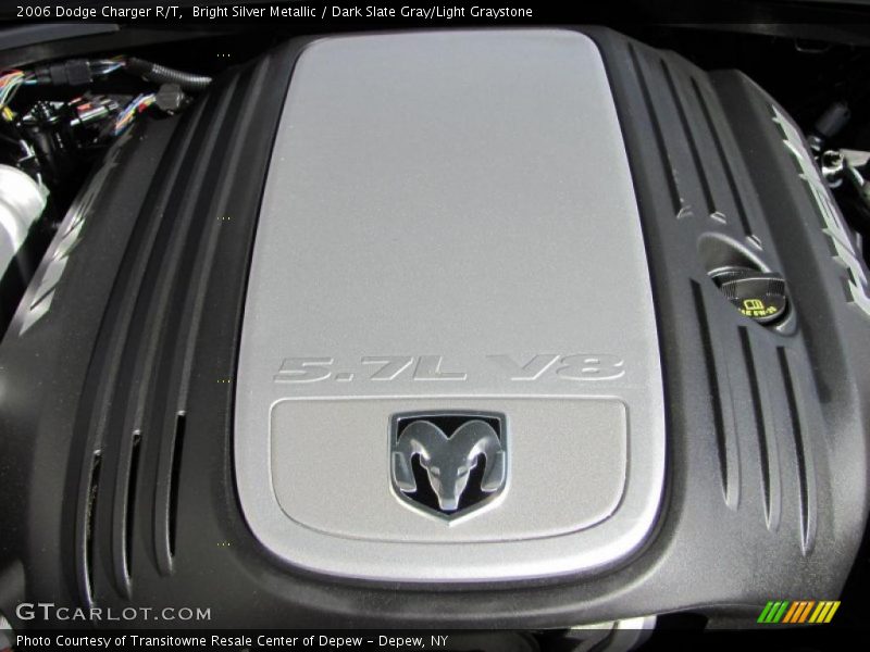Bright Silver Metallic / Dark Slate Gray/Light Graystone 2006 Dodge Charger R/T