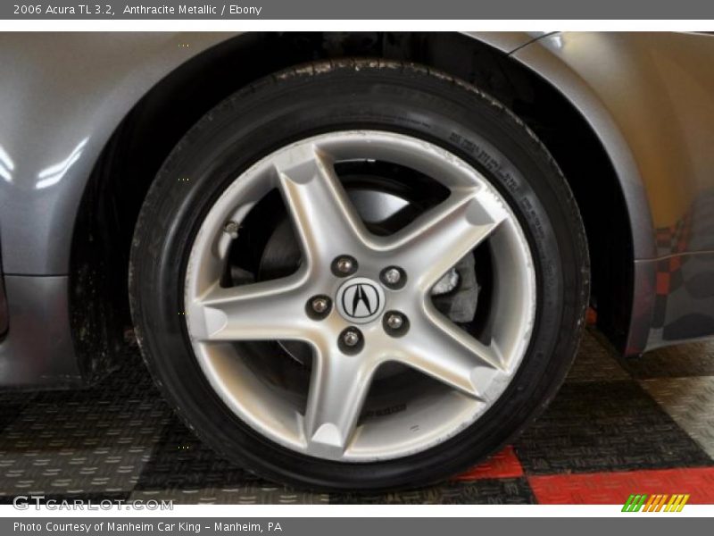 Anthracite Metallic / Ebony 2006 Acura TL 3.2