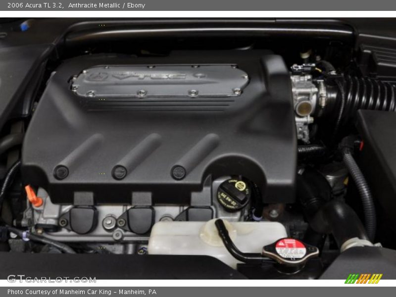 Anthracite Metallic / Ebony 2006 Acura TL 3.2