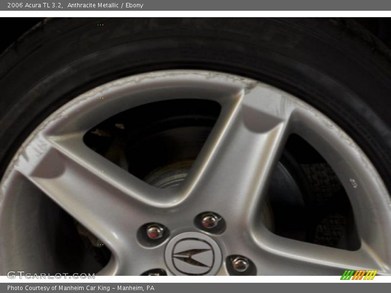 Anthracite Metallic / Ebony 2006 Acura TL 3.2