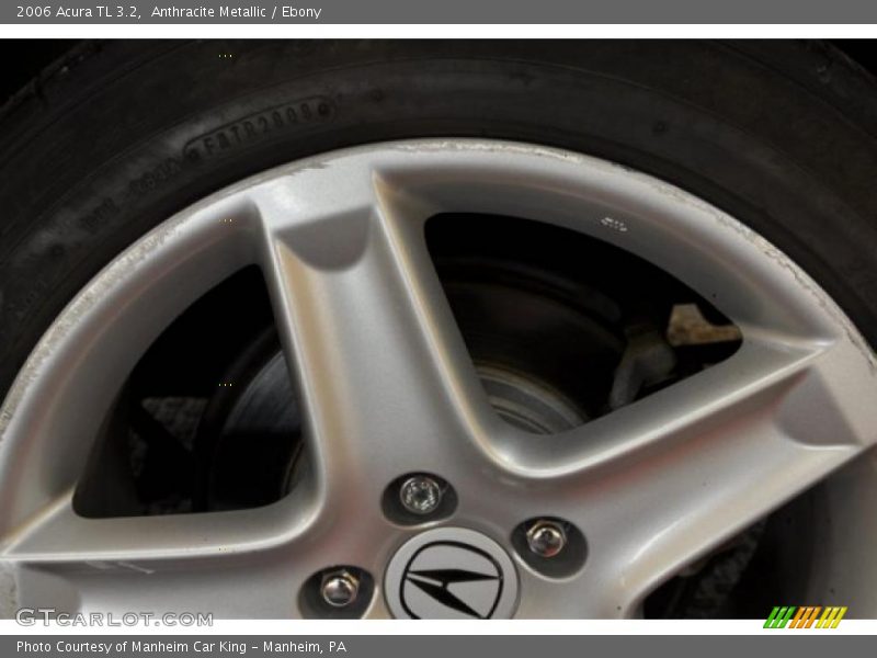 Anthracite Metallic / Ebony 2006 Acura TL 3.2