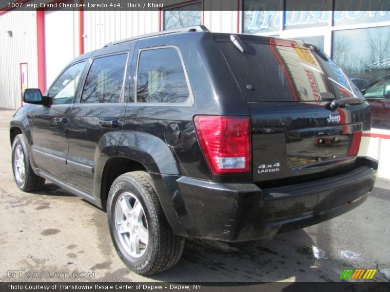 Black / Khaki 2007 Jeep Grand Cherokee Laredo 4x4