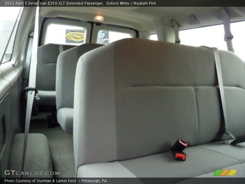 Oxford White / Medium Flint 2011 Ford E Series Van E350 XLT Extended Passenger