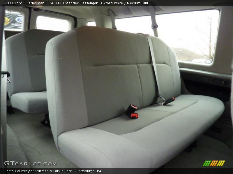 Oxford White / Medium Flint 2011 Ford E Series Van E350 XLT Extended Passenger