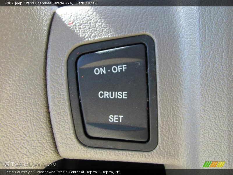 Black / Khaki 2007 Jeep Grand Cherokee Laredo 4x4